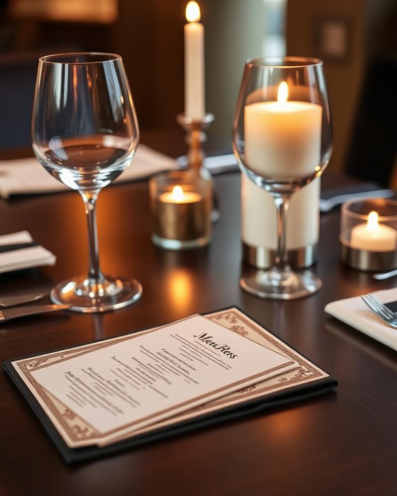 Menu Cards