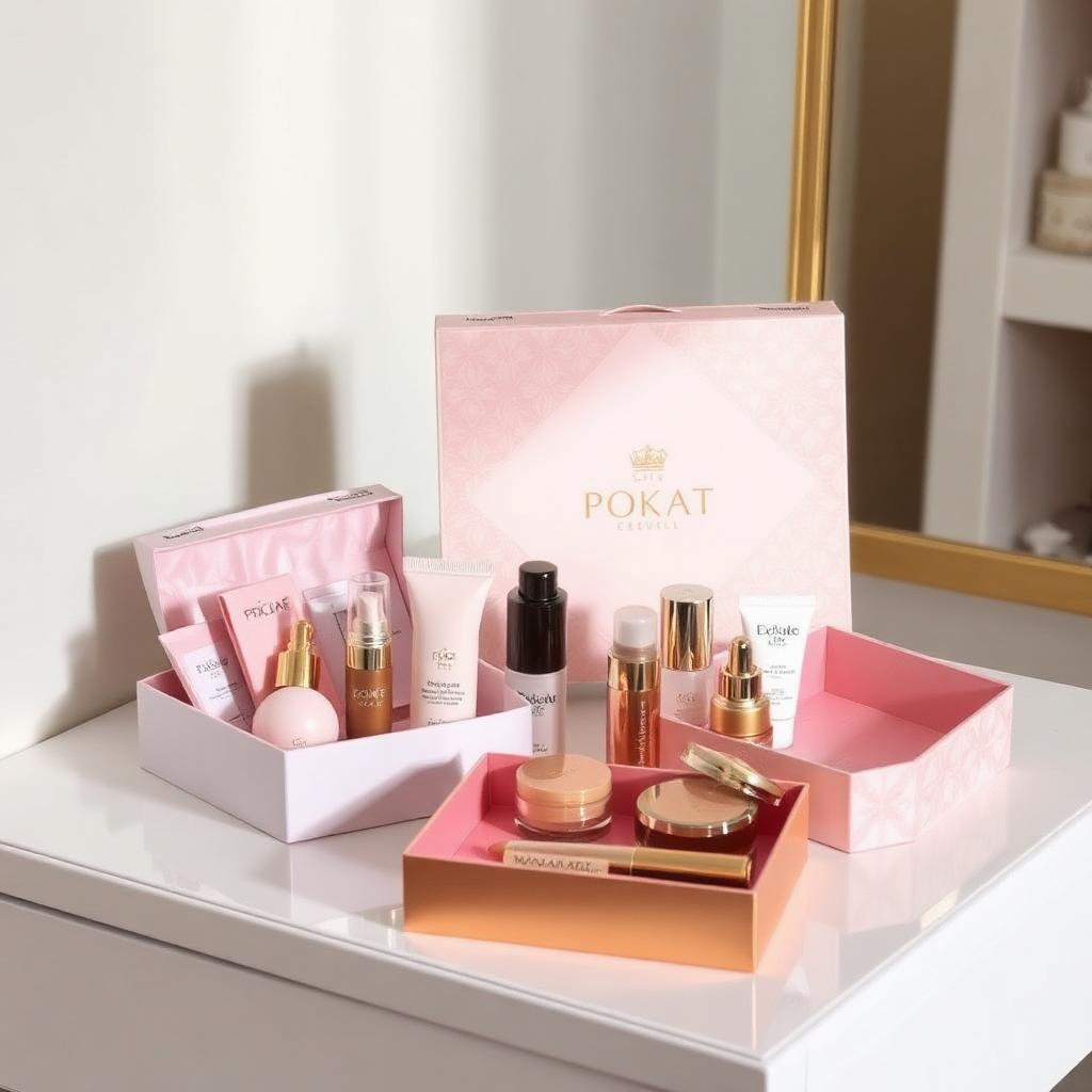 Beauty boxes with a soft touch 💄